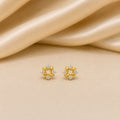 Geometric Wreath Star Wheel Studs
