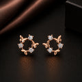 Whimsical Butterfly Orbit Studs