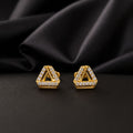 Tara Geometric Trinity Studs