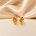 Diya Tulip Studs