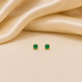 Emerald Essence Studs