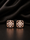 Avantika Lattice Square Studs