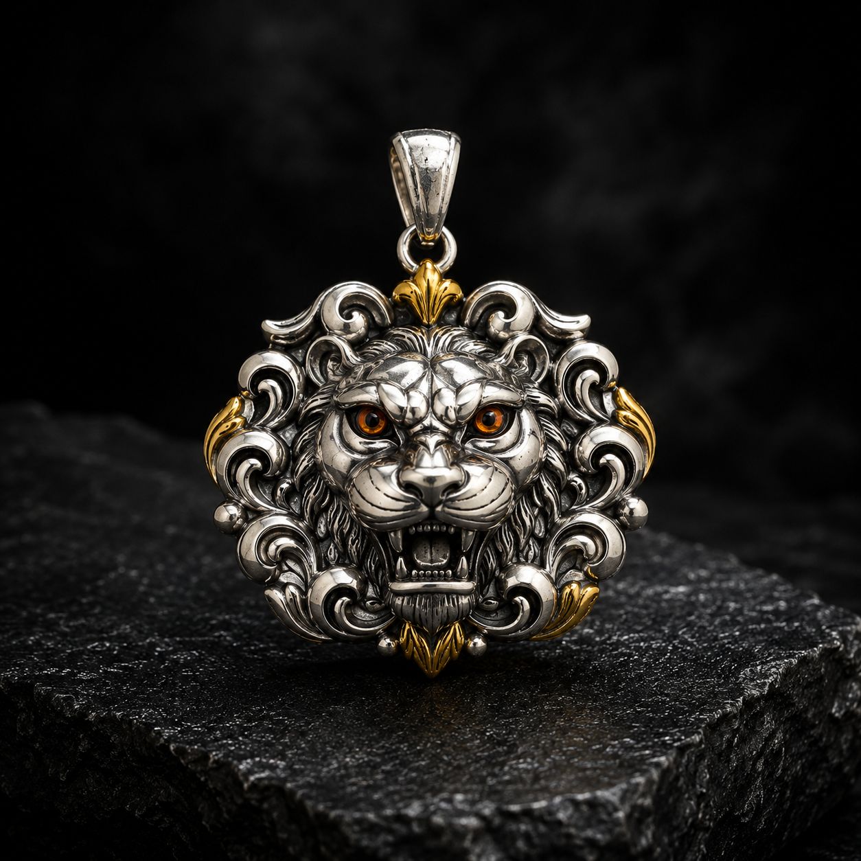 Baroque King Pendant