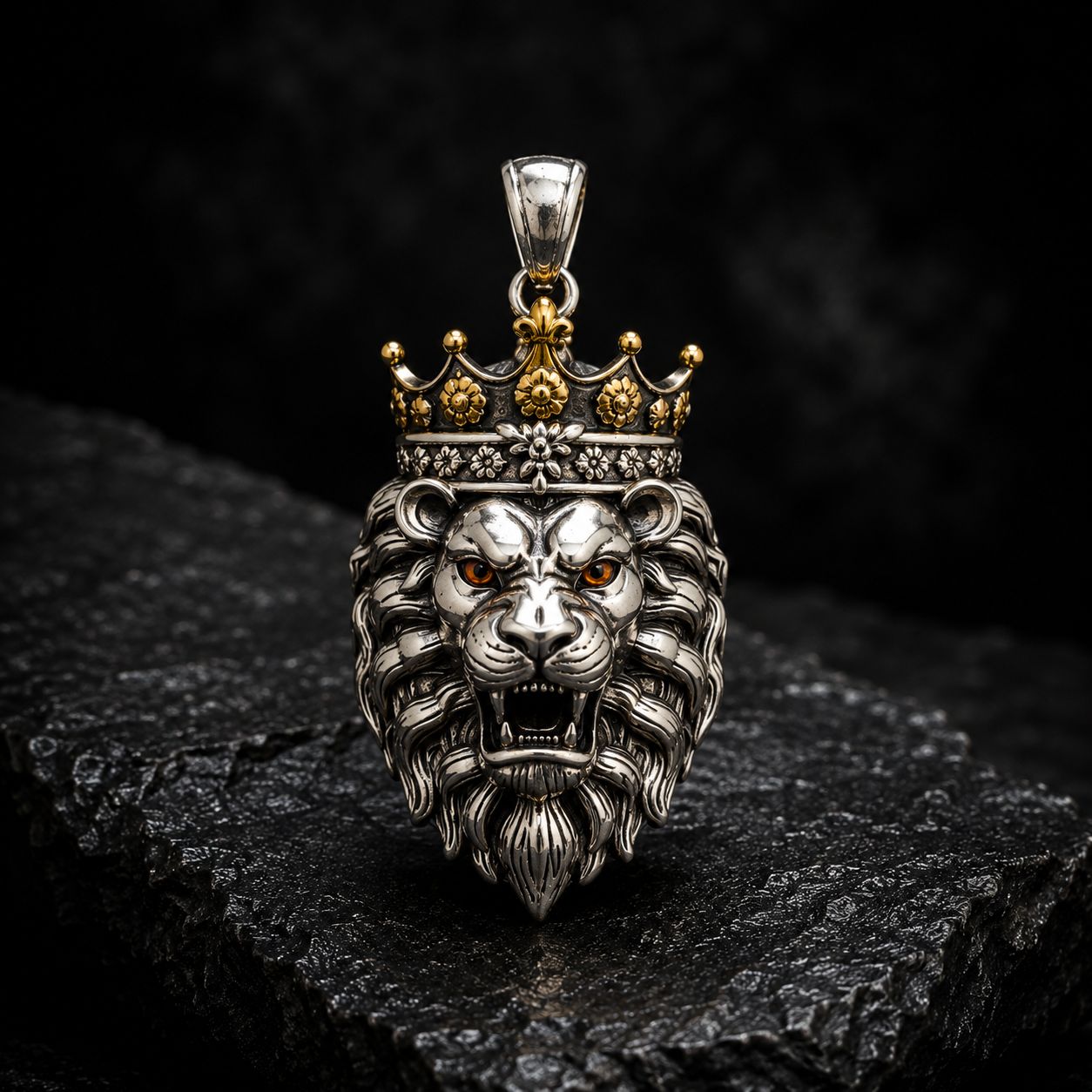 the Crowned Lion Pendant