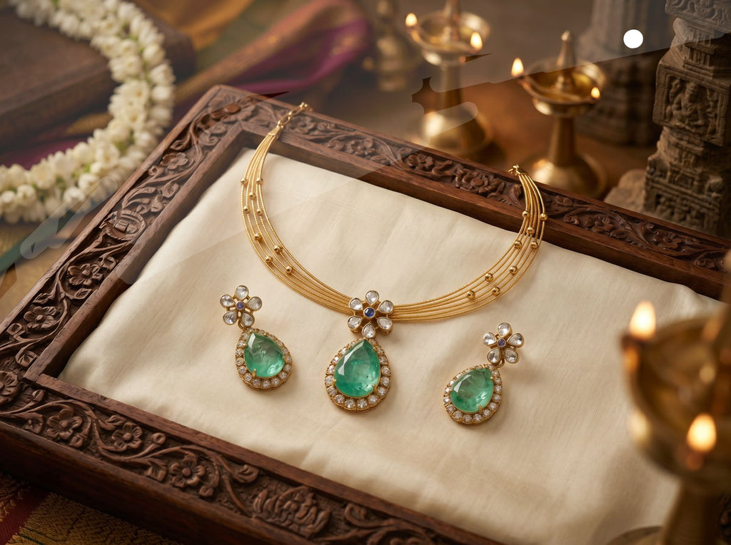 The Polki-Emerald Hansli Kanti