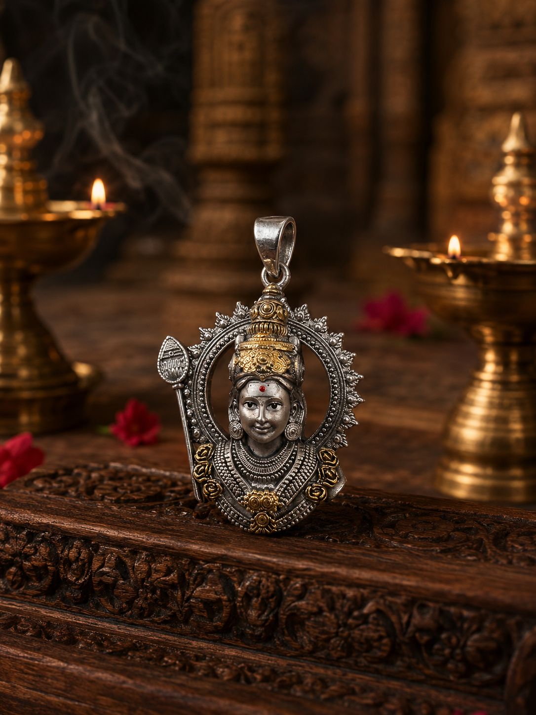 Muruga Aura Pendant