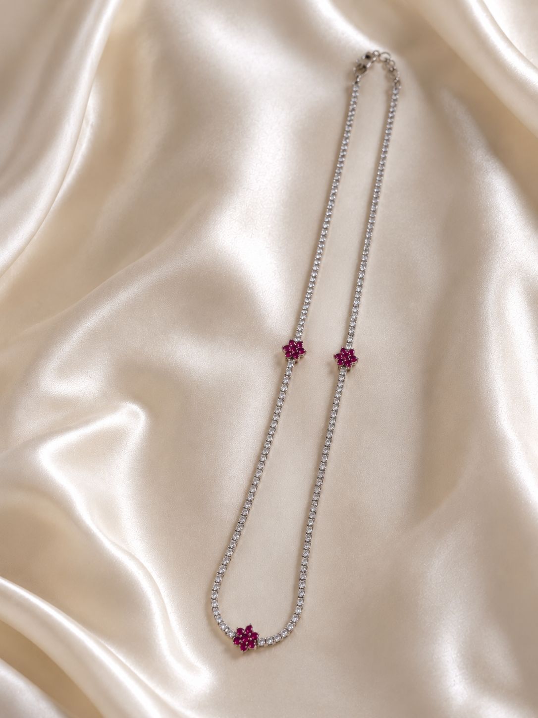 The Ruby Blossom Chain