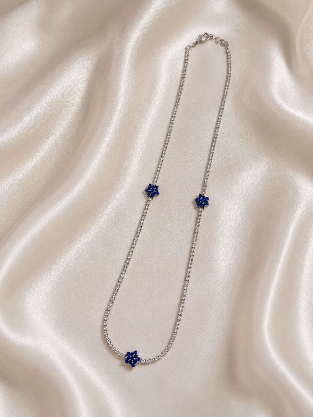The Blue-Sapphire Blossom Chain