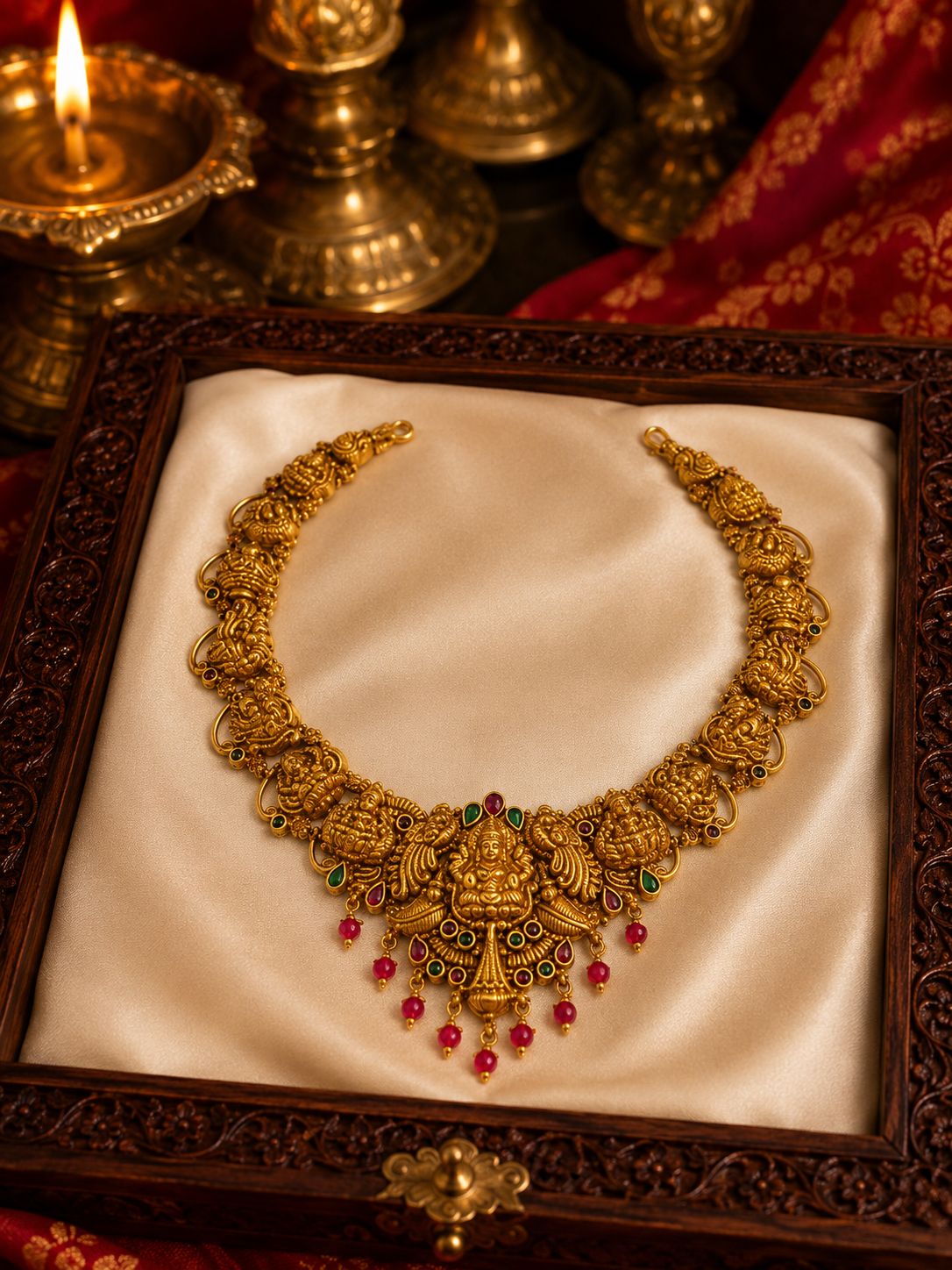 The Lakshmi Vaibhavam Necklace