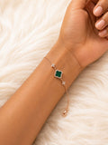 The Emerald Alhambra Bracelet