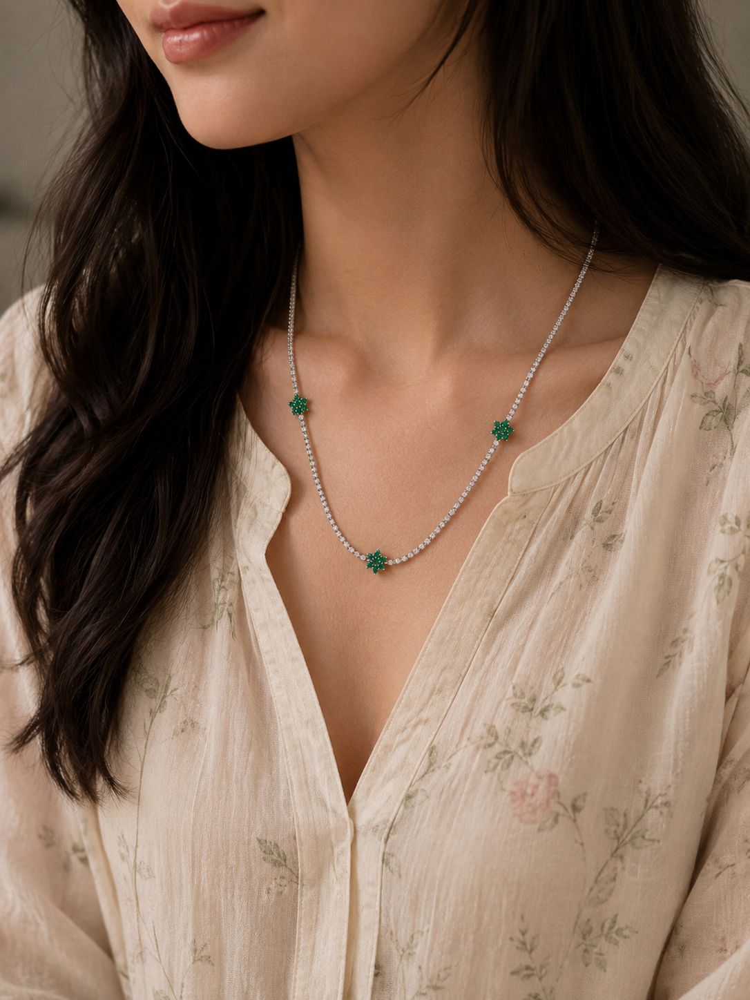 The Emerald Blossom Chain