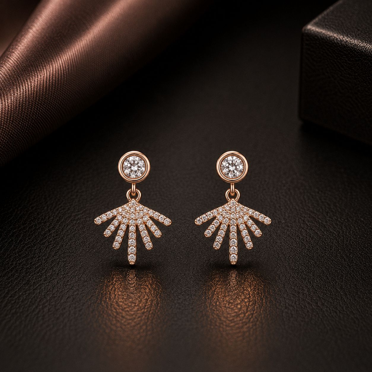 Art Deco Sunburst Drops