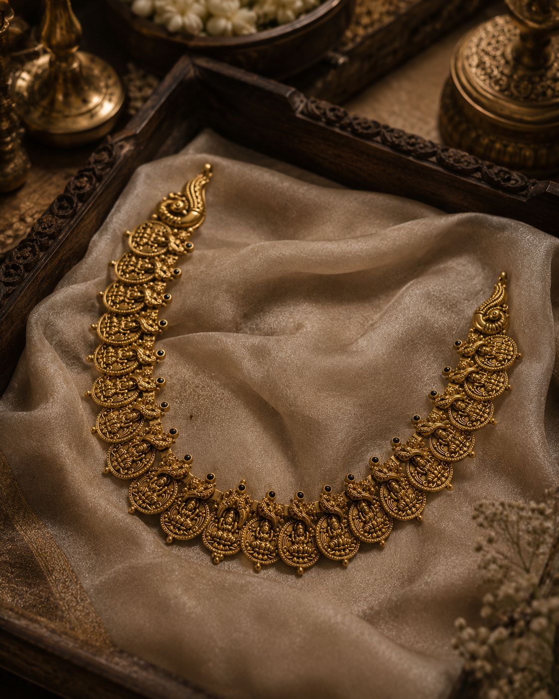 Traditional Kasu Necklace