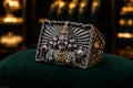 Lord Balaji Antique Finish Rings