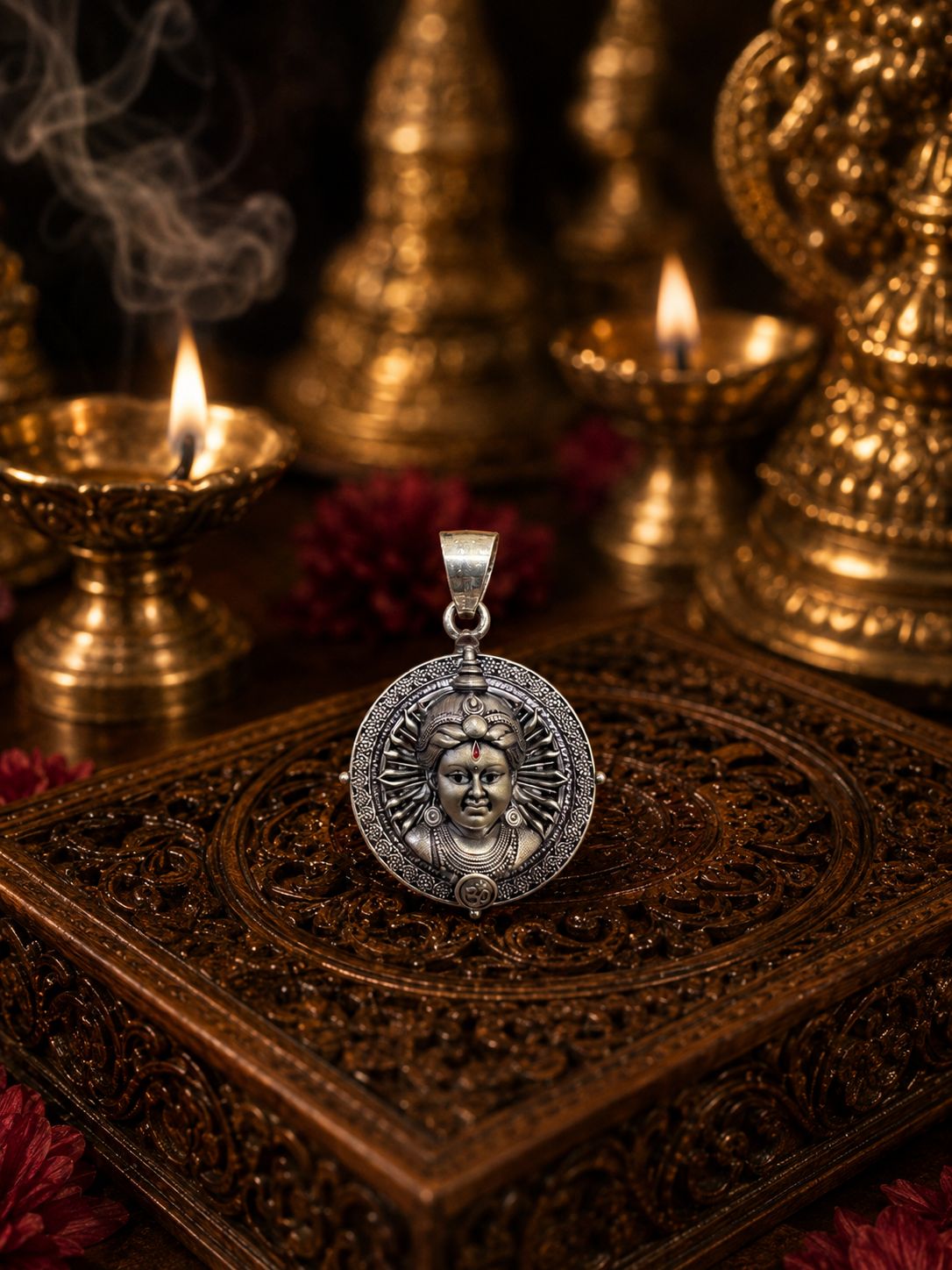 Divine Heritage Murugan Pendant