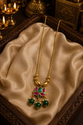 Varnam Blossom Kempu Pendant Chain