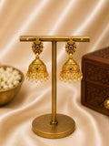 Maragatha Pearl Jhumka